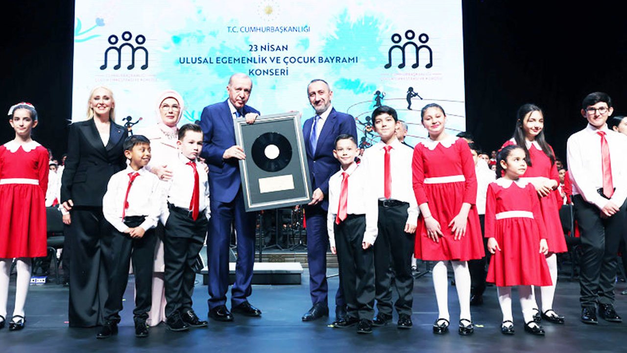 Cumhurbaşkanlığı Çocuk Orkestrası'nın ilk konseri coşkuyla geçti