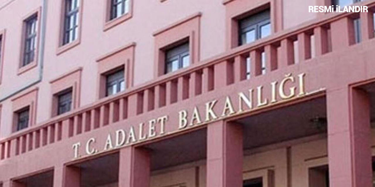 ADALET BAKANLIĞINDAN