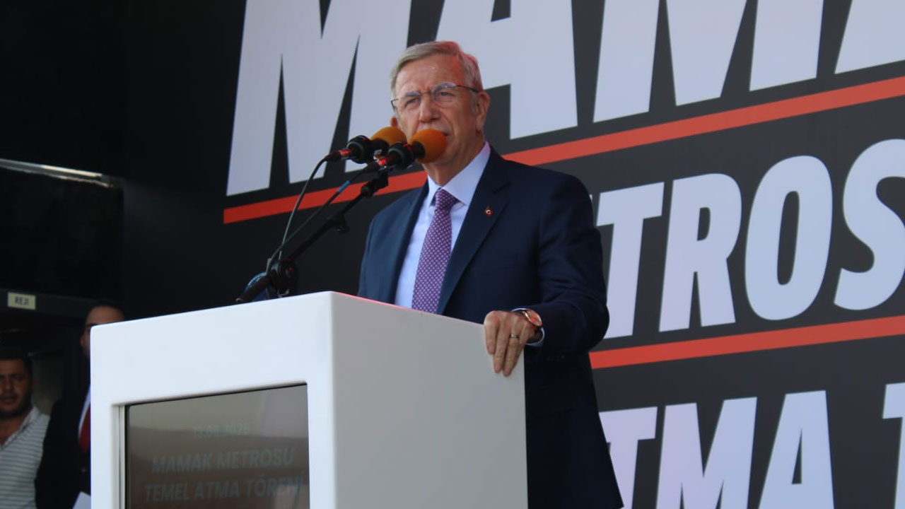 Ankara'da yeni metro hattının temeli atıldı
