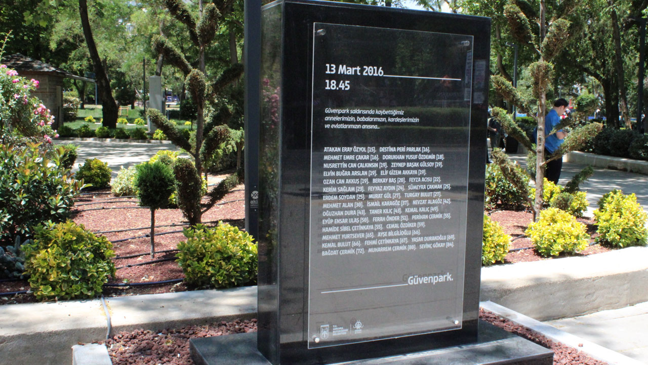 Güvenpark'ta hayatın kaybeden 36 vatandaşın hatırası, dikilen anıtta yaşayacak
