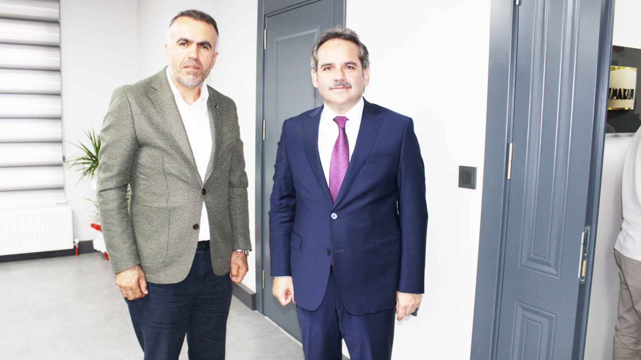 Mamak Kırşehirliler Derneği'nden Kaymakam Kaya’ya ziyaret