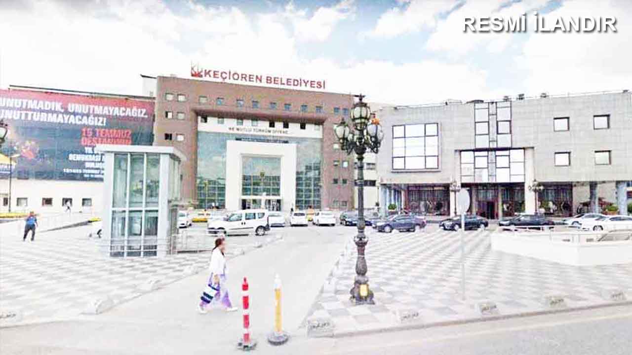 T.C. KEÇİÖREN BELEDİYE BAŞKANLIĞI İMAR VE ŞEHİRCİLİK MÜDÜRLÜĞÜ İLAN