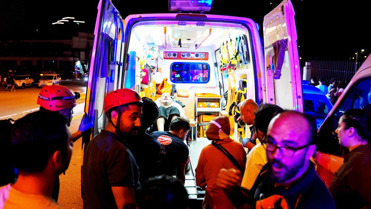 Çankaya’da korkutan yangın! 26 KATLI BİNADA FACİA