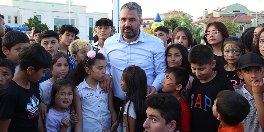 Çocuklar için şenlik vakti