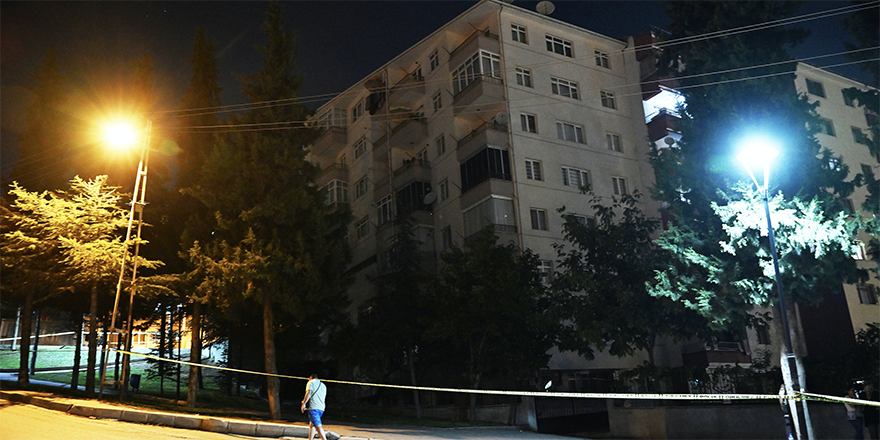 Sincan'da yıkılma riski taşıyan 8 katlı bina mühürlendi