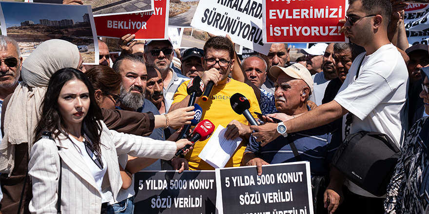 Mamak'ta Kentsel Dönüşüm Mağdurları