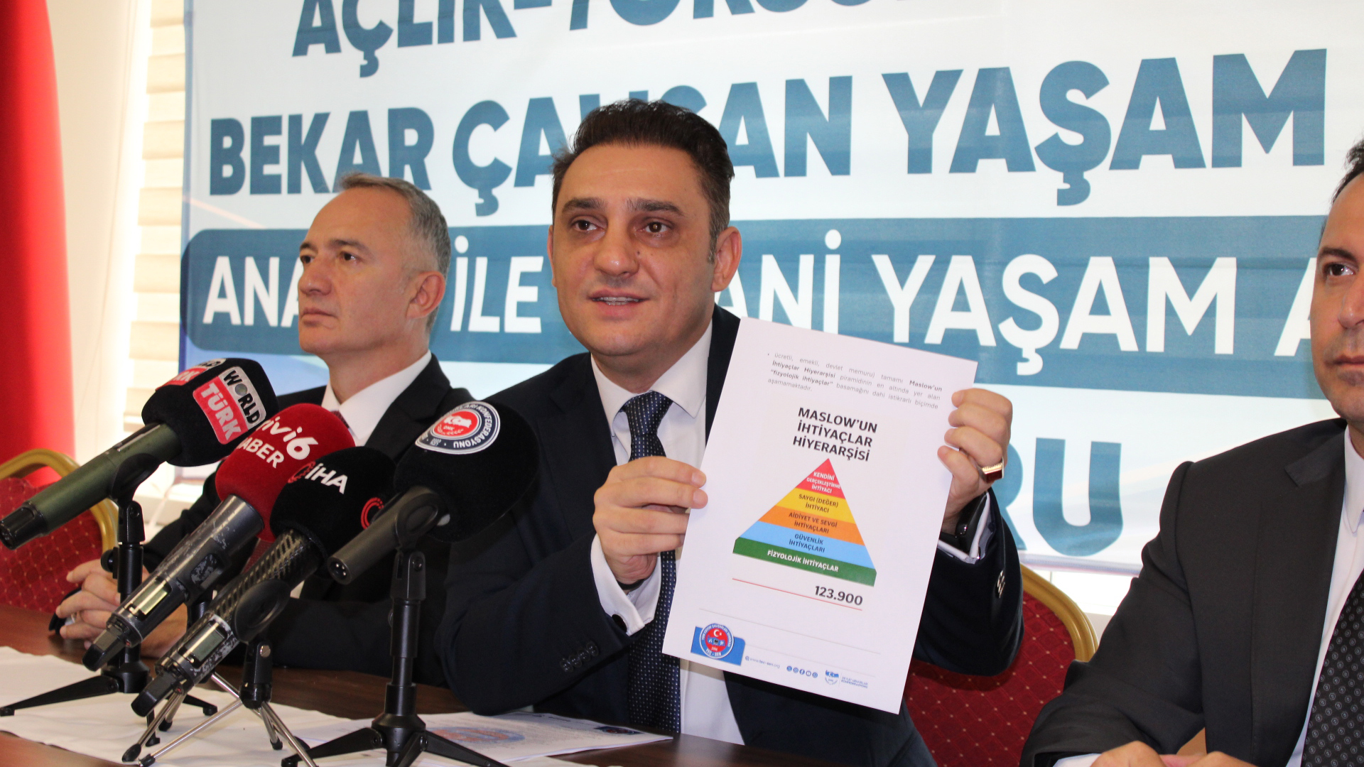 TEÇSEN Başkanı Demirel: İnsani yaşam aylığı eşiği 123 bin 900 TL