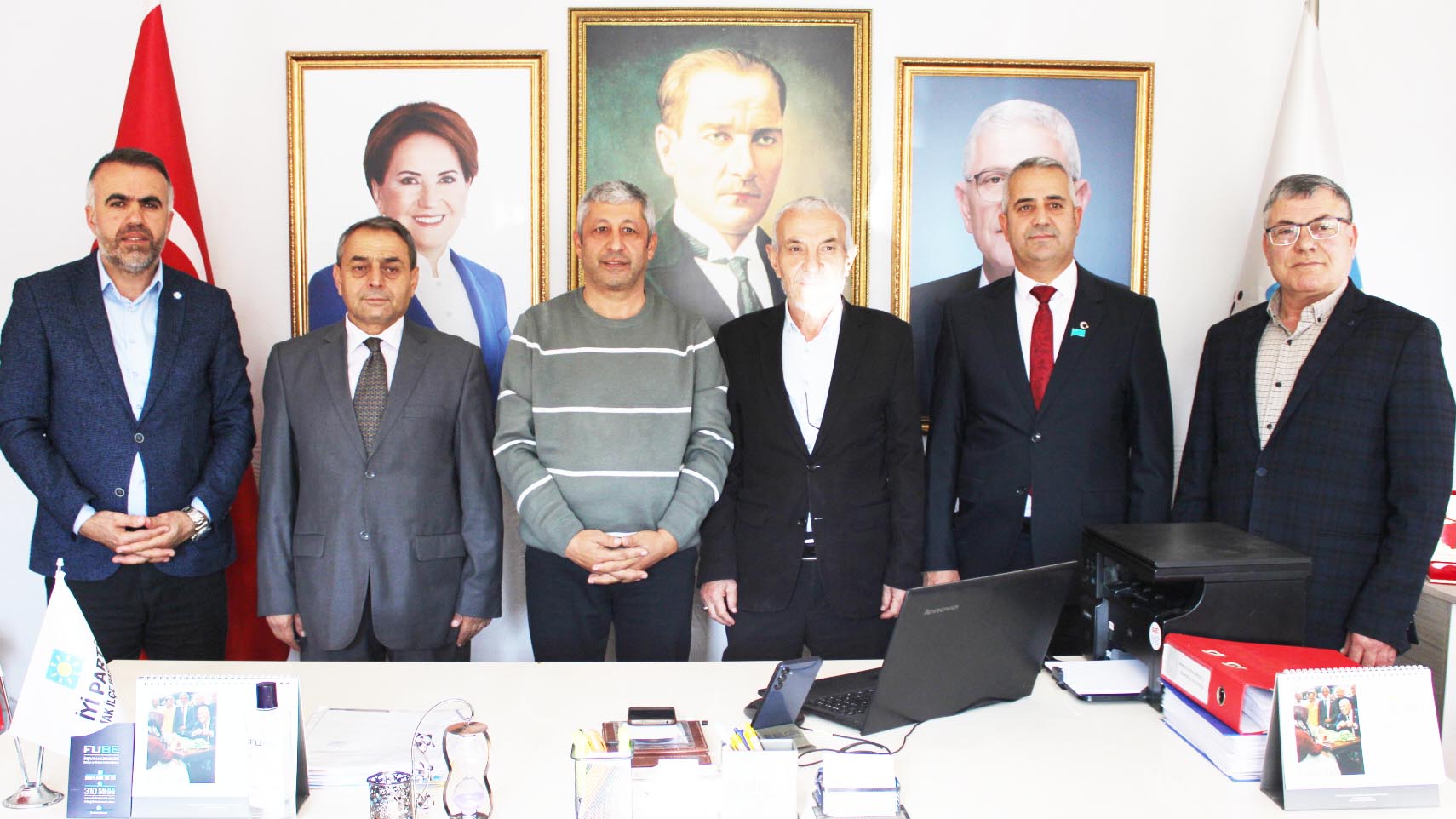 Mamak Kırşehirliler Derneği İYİ Parti’yi ziyaret etti