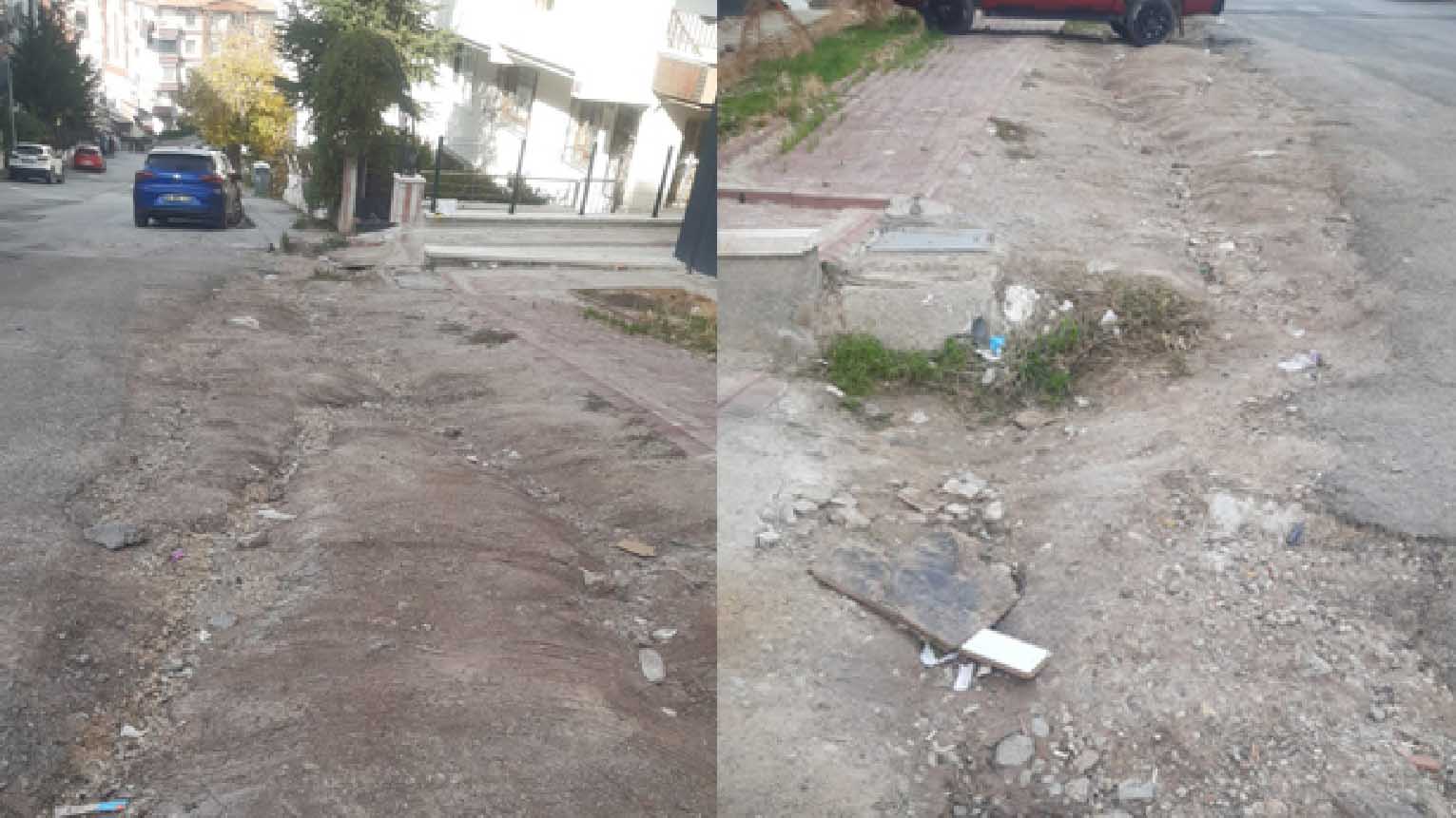 Mamaklı muhtar isyan etti: Defalarca başvurduk, hala çalışma yok