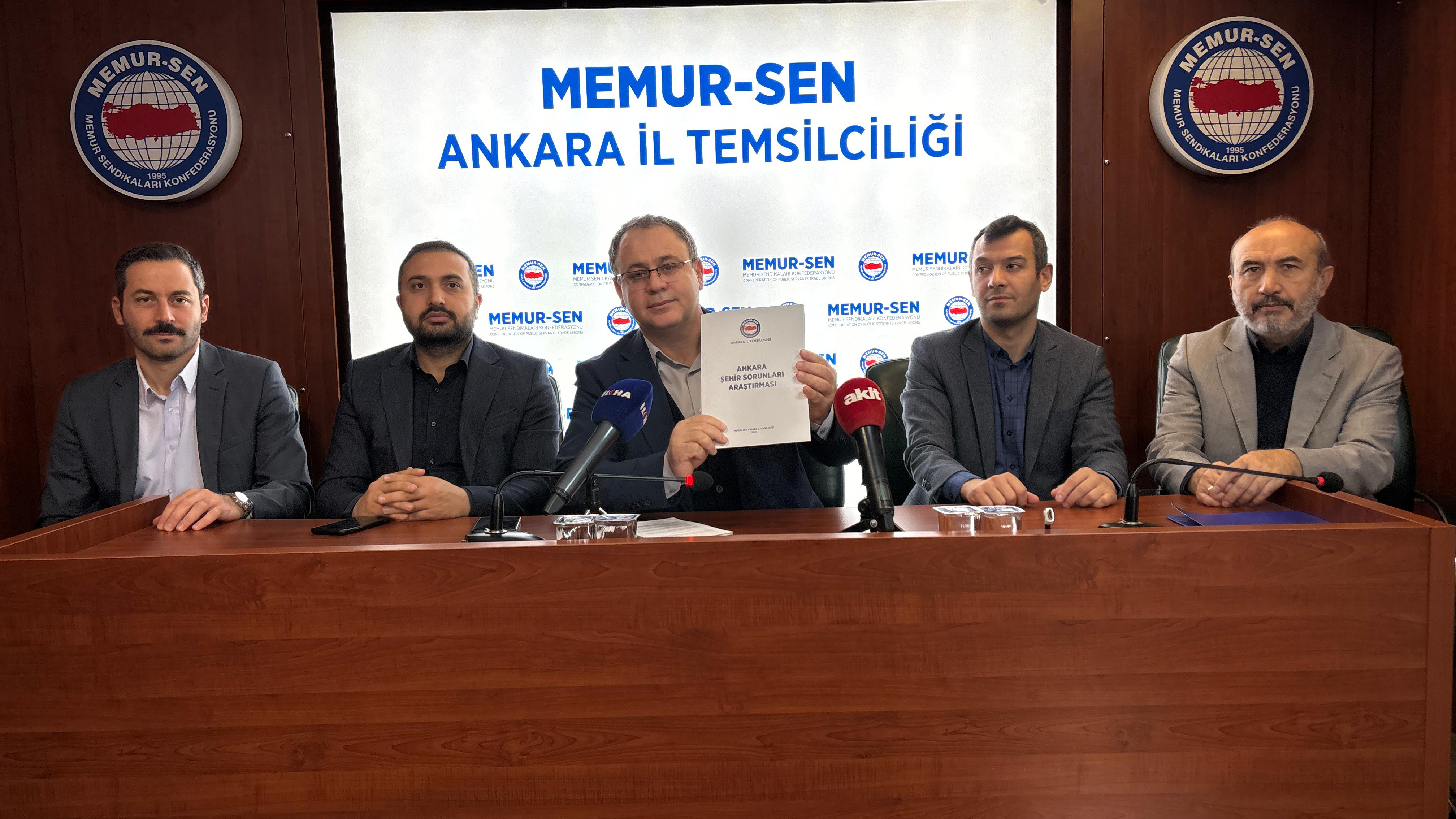 Memurların sorunları konuşuldu: Trafik, ulaşım ve su öne çıktı