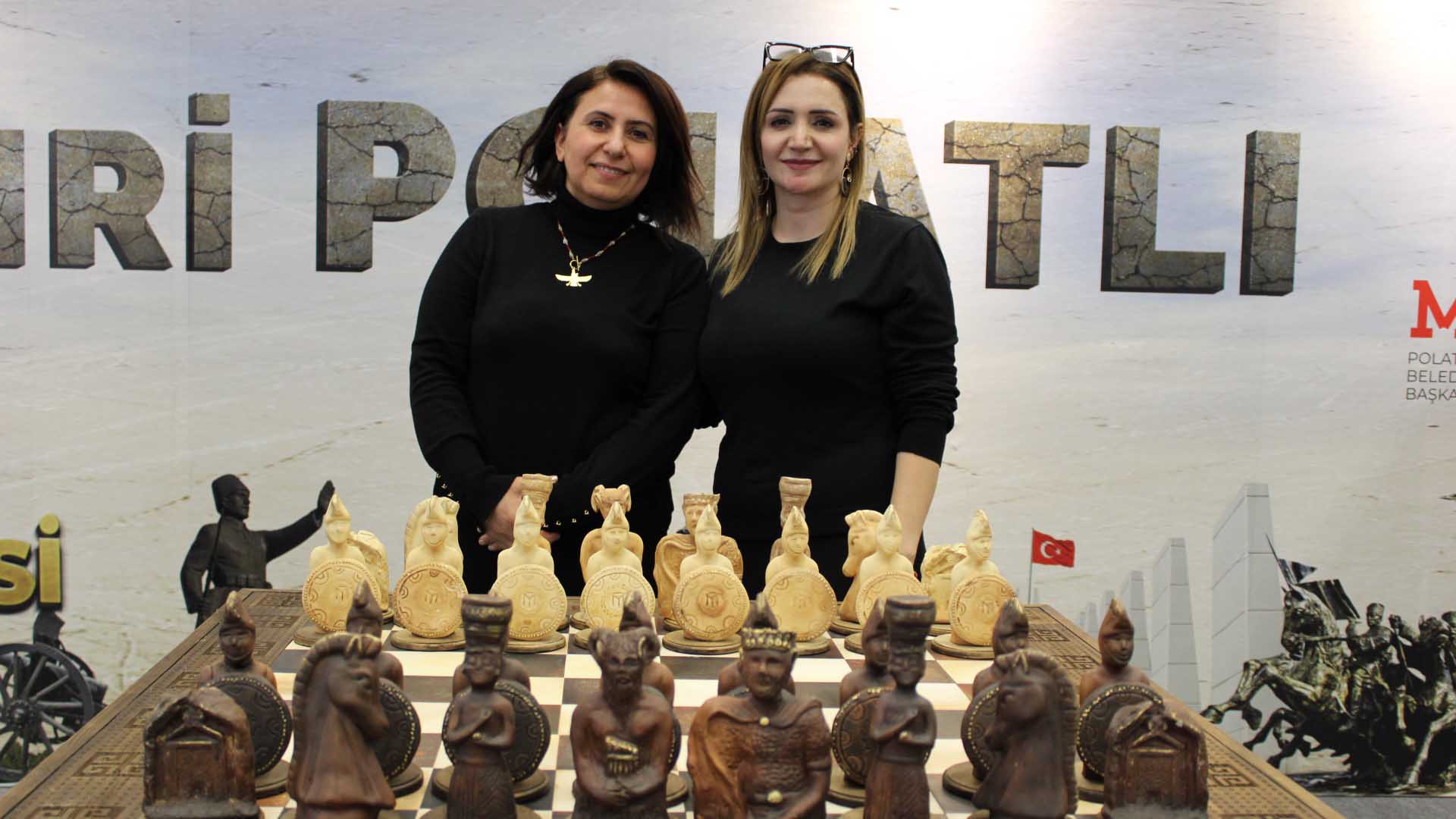 Frig motifleri satranca taşındı: Ankara’da görücüye çıktı