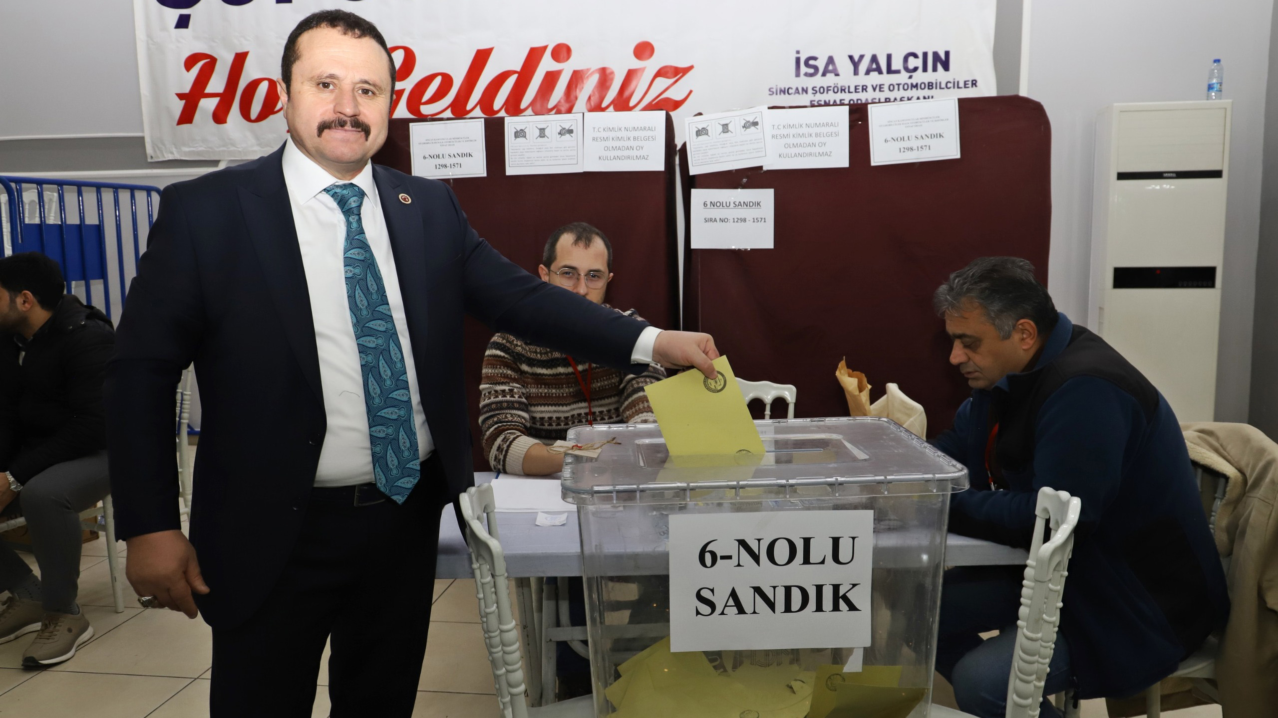 Yeni dönemde de direksiyon Yalçın’da: Hizmet sürüyor