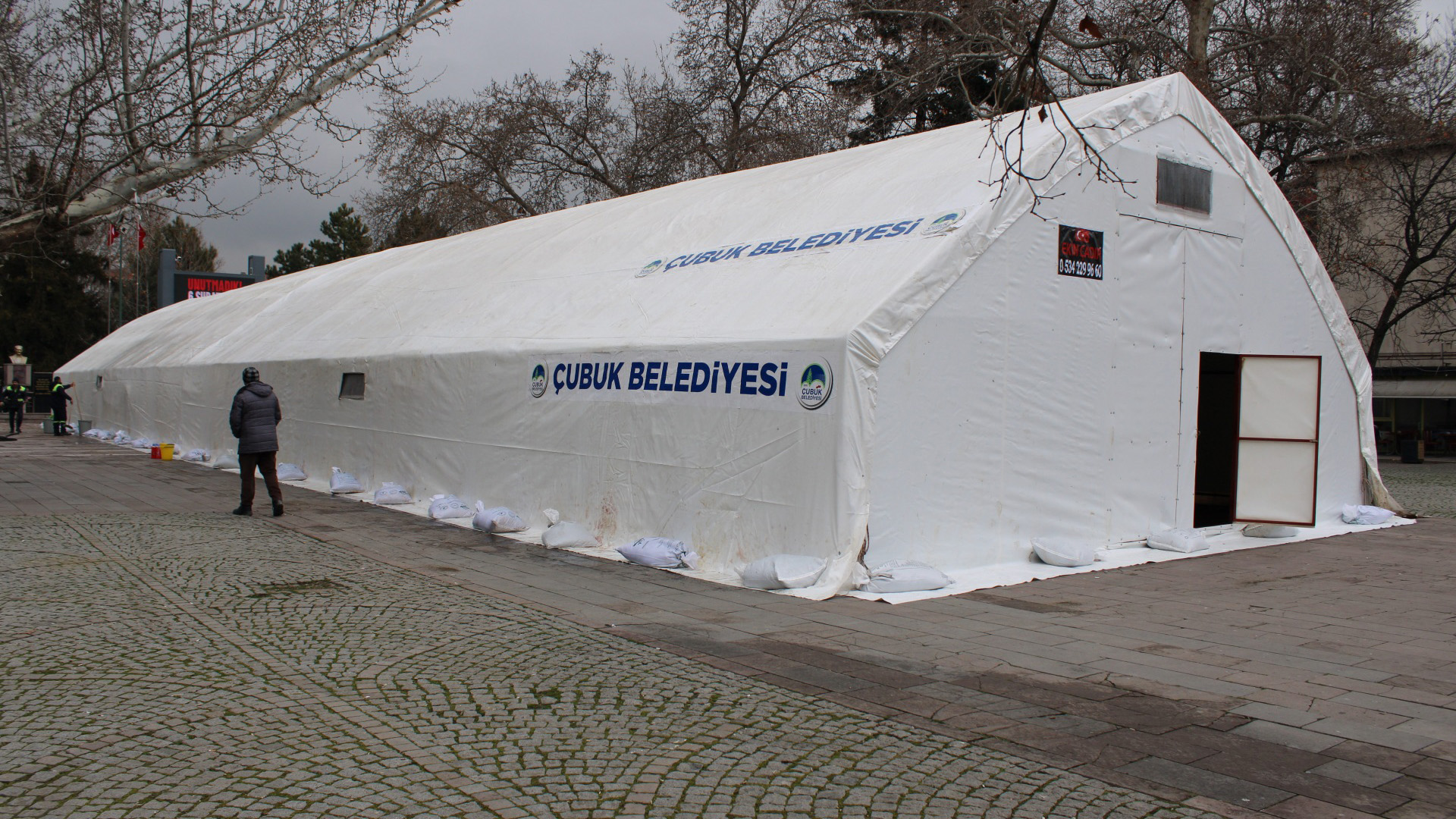 Çubuk’ta Ramazan çadırı kuruldu: Binlerce kişi gönül sofrasında buluşacak