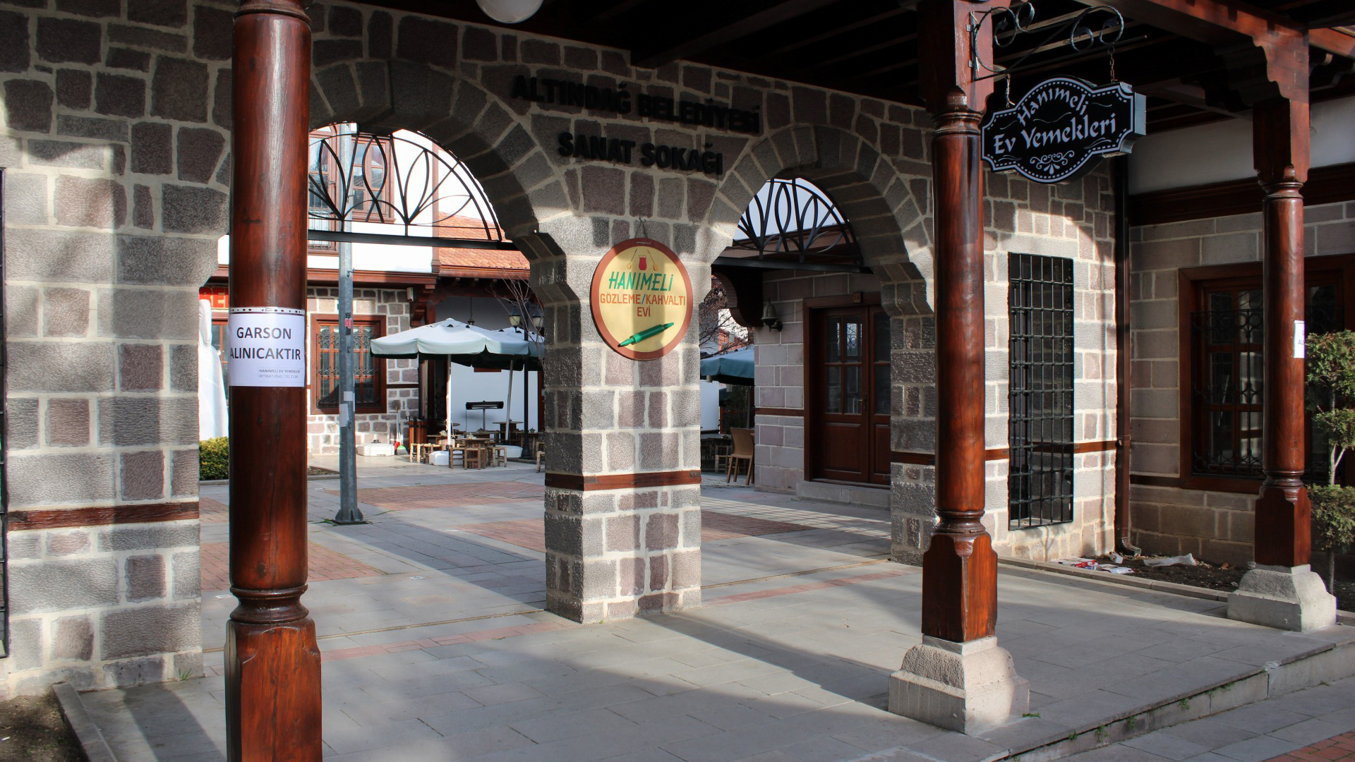 Hamamönü Sanat Sokağı’nda tadilat tamamlandı: Sanatçılar yakında atölyelerine dönecek