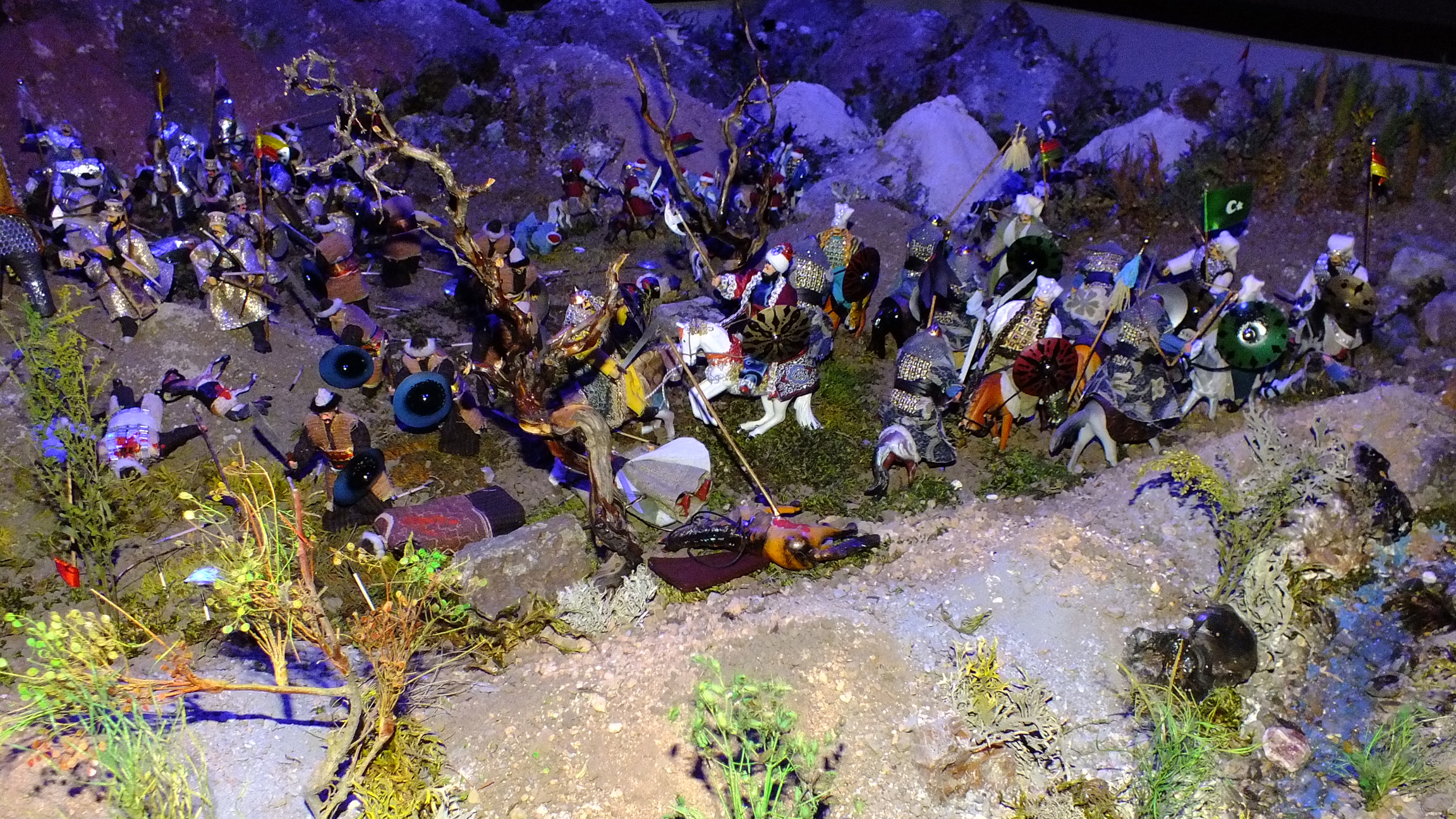 Köylü ressamdan dikkat çeken eser: Ankara Savaşı’nın üç boyutlu maketini hazırladı