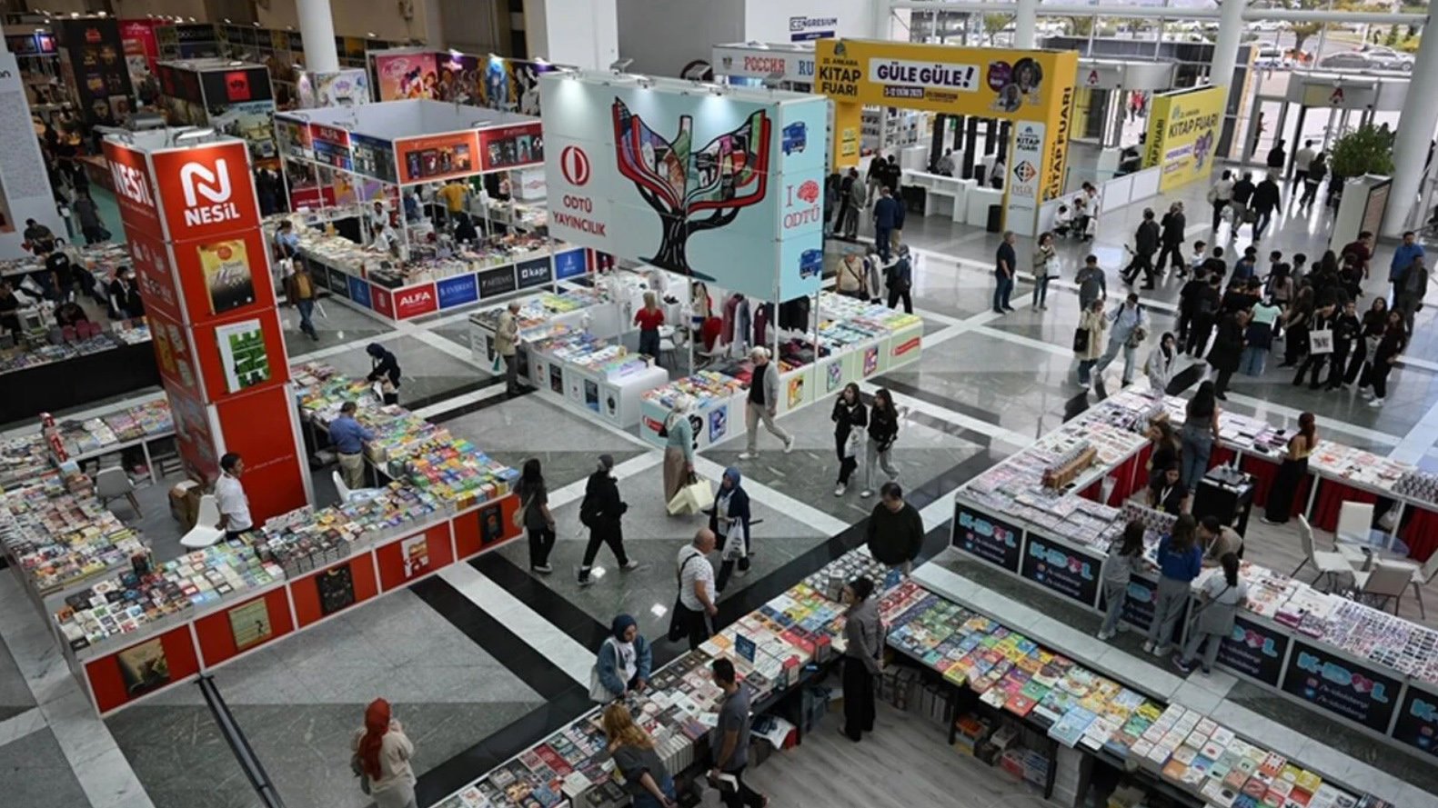 23’üncü Ankara Kitap Fuarı yarın başlıyor: 12 Nisan’a kadar devam edecek