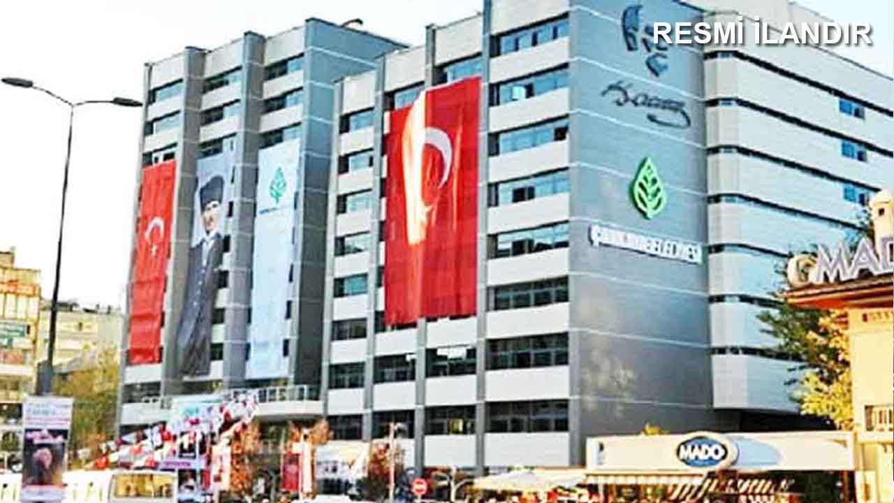 ÇANKAYA BELEDİYE BAŞKANLIĞINDAN