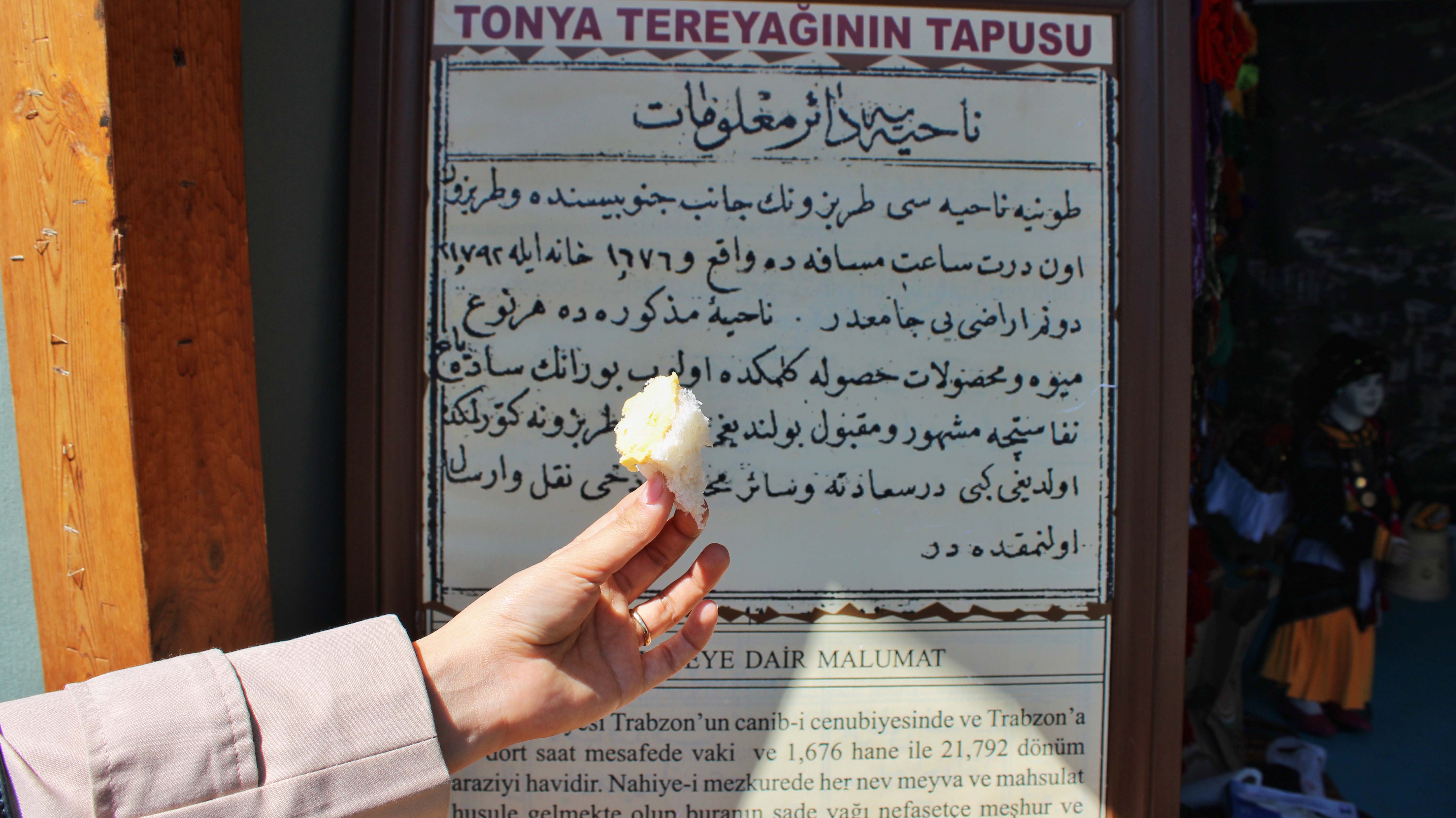 Yüzyıllardır Karadeniz sofralarının baş tacı: Tonya tereyağı