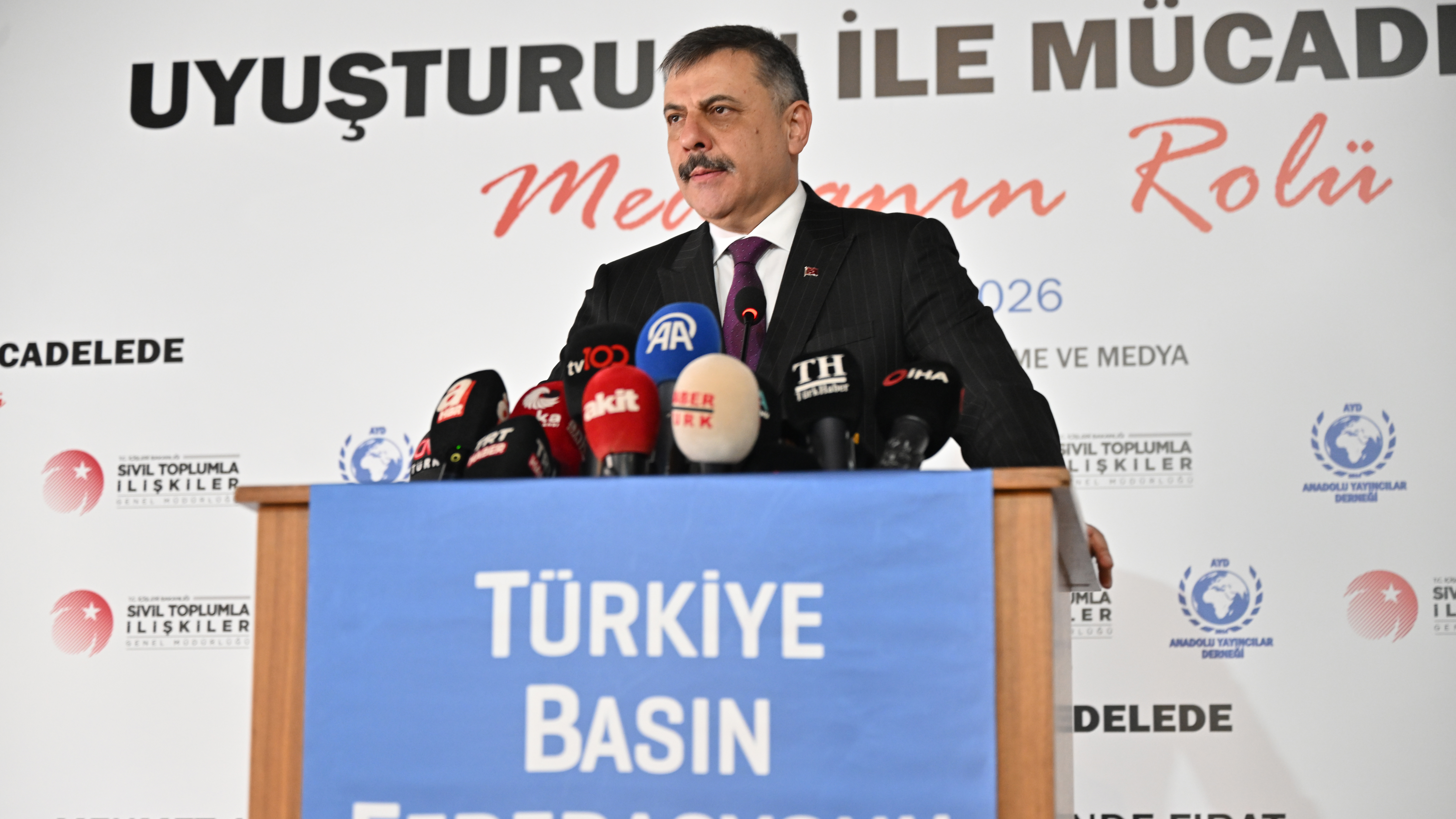 Bakan Çiftçi: UYUŞTURUCUYLA MÜCADELE MİLLETİMİZE BORCUMUZDUR