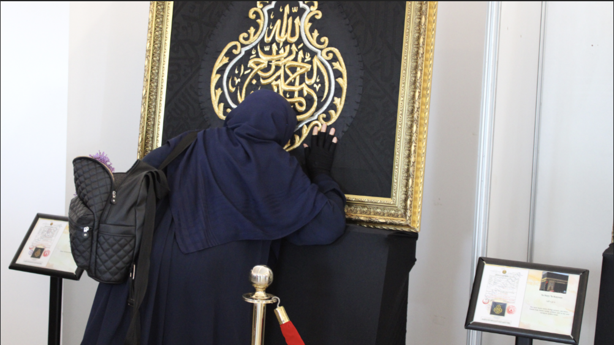 Mukaddes Emanetler Sergisi Millet Bahçesi’nde: “Seveni sevdiği ile buluşturuyoruz”