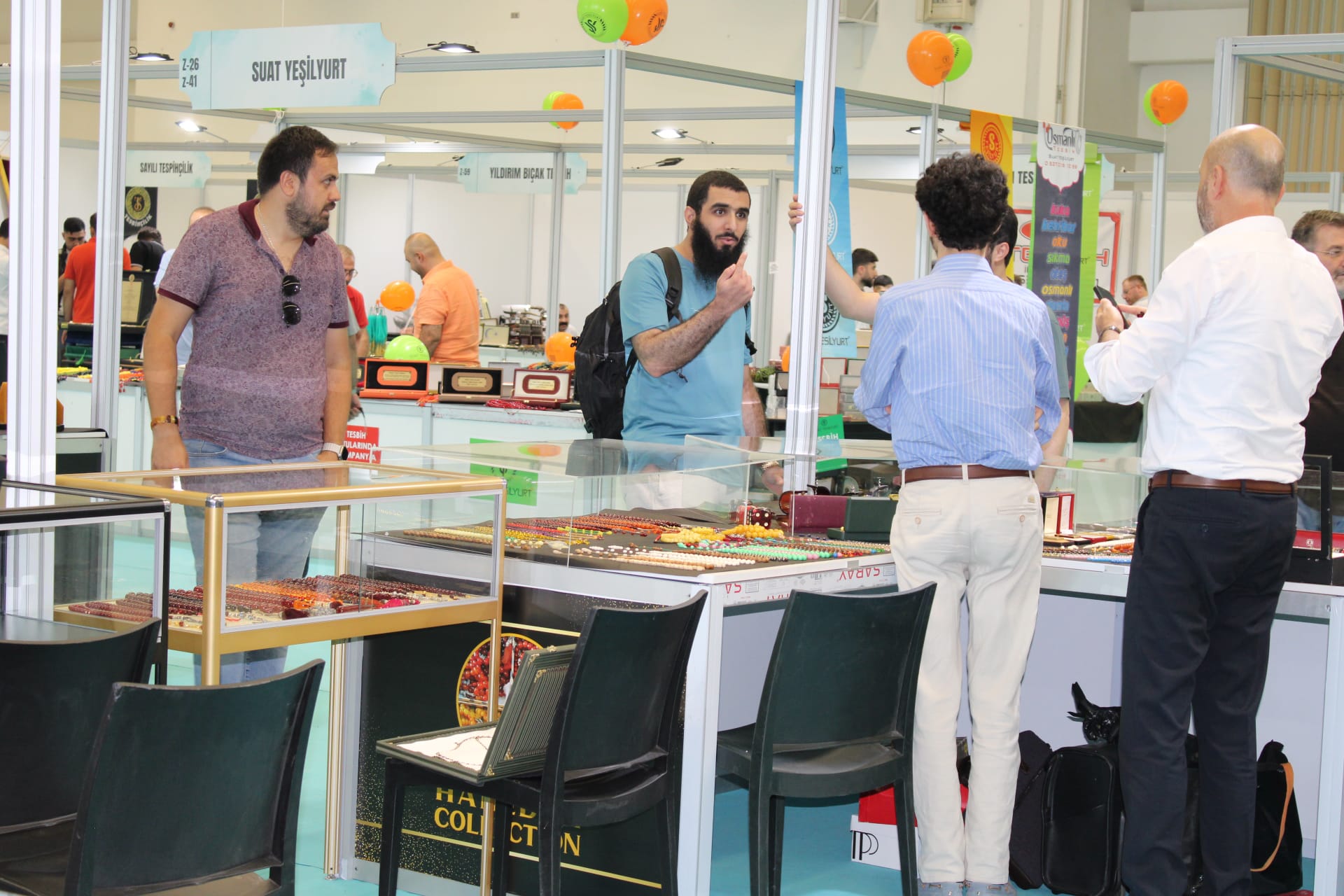 Tesbih ve antika tutkunları ATO Congresium’da buluştu: Fuar, yarın sona erecek