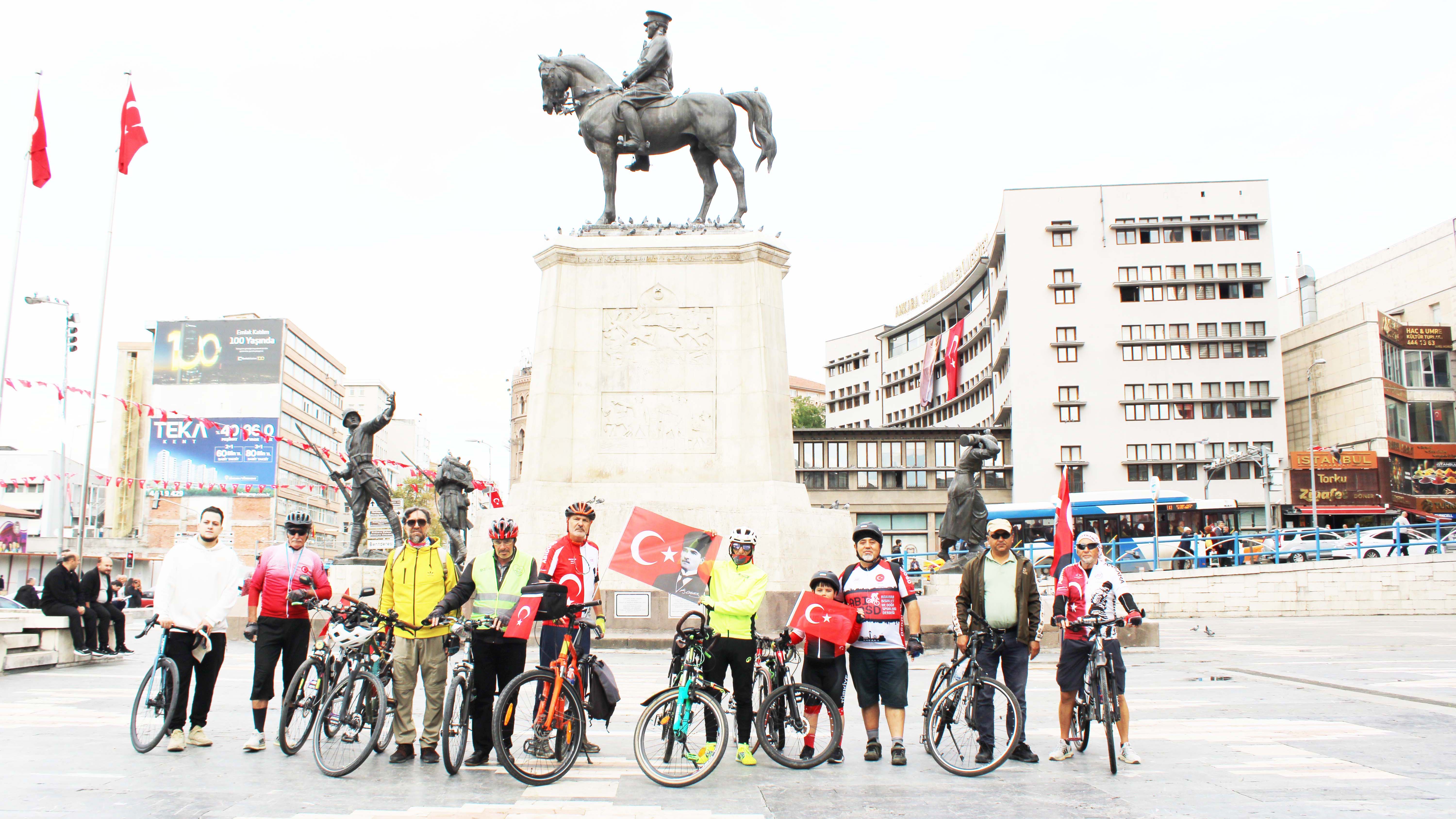 PEDALLAR ANKARA İÇİN DÖNDÜ