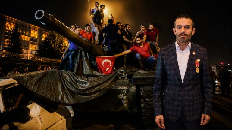 15 Temmuz şehidi Özcan Özsoy'un gazi ağabeyi Tekin Özsoy: “Ya ülke var olacaktı ya da biz ölecektik”