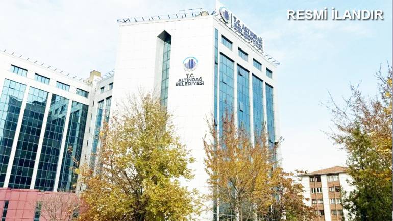 ALTINDAĞ BELEDİYESİ İmar ve Şehircilik Müdürlüğünden